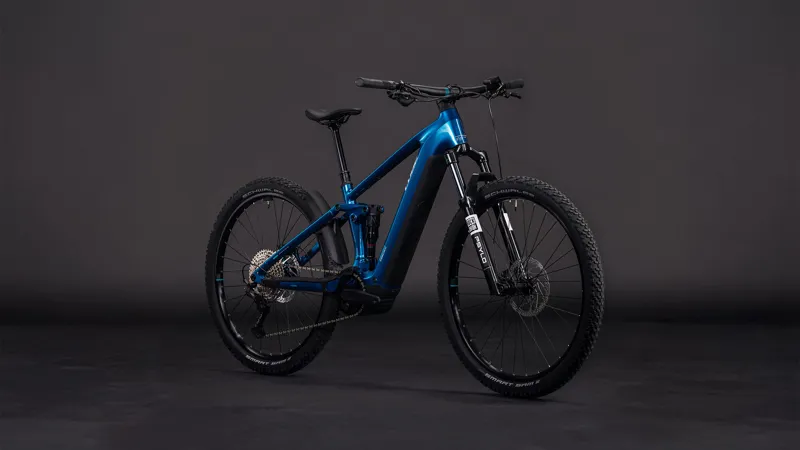Cube Stereo Hybrid ONE22 Race 800wh 2026 Electric MTB - Electricblue/White-1