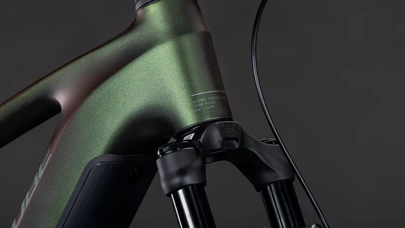 Cube Stereo Hybrid ONE22 SLX 800wh 2026 Electric MTB - Stellar/Green-5