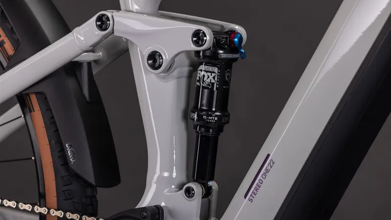 Cube Stereo Hybrid ONE22 SLX 800wh 2026 Electric MTB - Greige/Switch-6