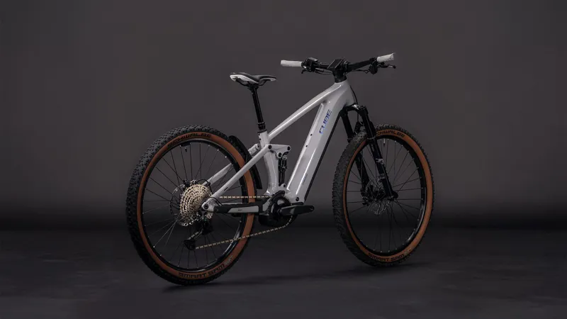 Cube Stereo Hybrid ONE22 SLX 800wh 2026 Electric MTB - Greige/Switch-1