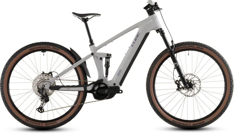 Cube Stereo Hybrid ONE22 SLX 800wh 2026 Electric MTB - Greige/Switch