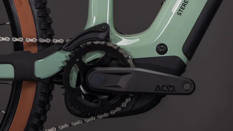 Cube Stereo Hybrid ONE44 HPC RACE 800 2026 Electric MTB - Driedherbs/Black-3