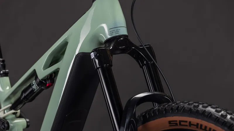 Cube Stereo Hybrid ONE44 HPC RACE 800 2026 Electric MTB - Driedherbs/Black-6