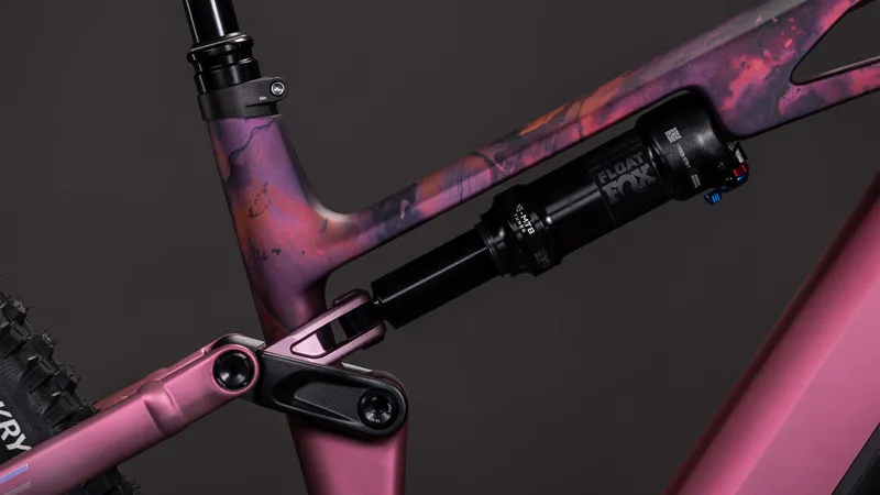 Cube Stereo Hybrid ONE44 HPC SLX 800wh 2026 Electric MTB - Shiftblush/Art-3