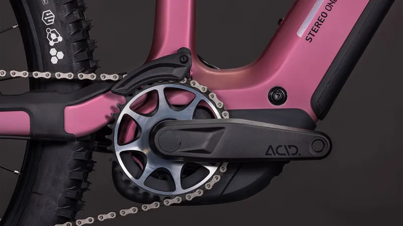 Cube Stereo Hybrid ONE44 HPC SLX 800wh 2026 Electric MTB - Shiftblush/Art-4