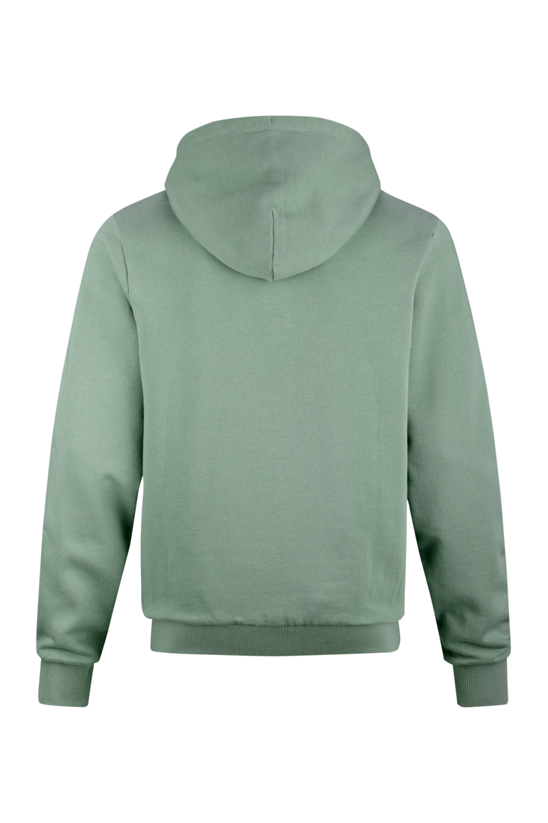 Cube Organic Grid Men's Hoodie - Light Green-1