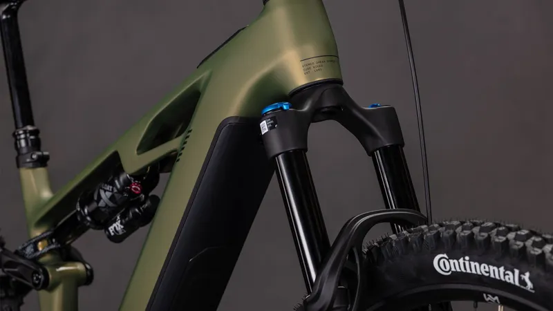 Cube Stereo Hybrid ONE44 HPC TM 800 2026 Electric MTB - Reedgreen/Matrix-3