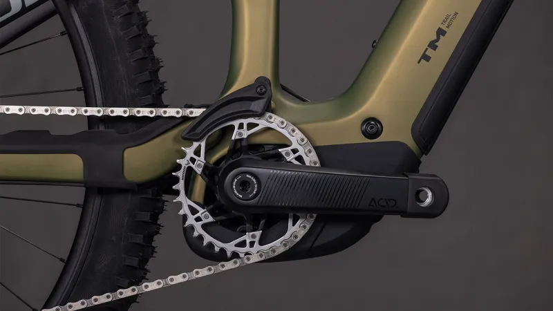Cube Stereo Hybrid ONE44 HPC TM 800 2026 Electric MTB - Reedgreen/Matrix-6