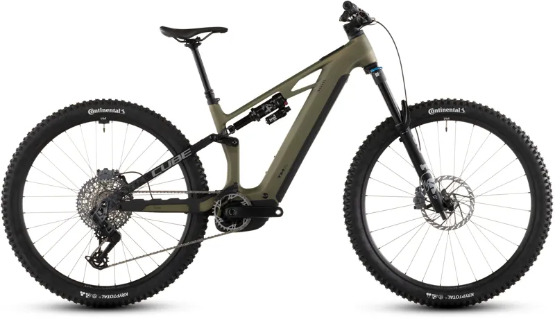 Cube Stereo Hybrid ONE44 HPC TM 800 2026 Electric MTB - Reedgreen/Matrix