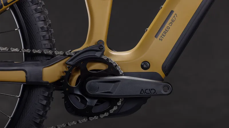 Cube Stereo Hybrid ONE77 HPC Race 800wh 2026 Electric MTB - Willowgreen-3