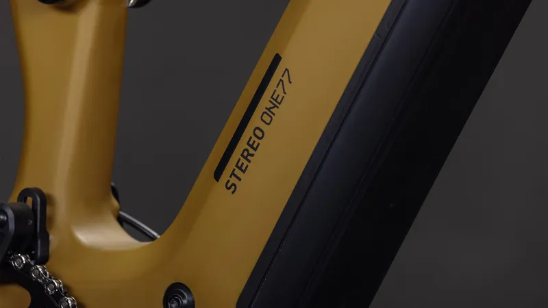 Cube Stereo Hybrid ONE77 HPC Race 800wh 2026 Electric MTB - Willowgreen-5