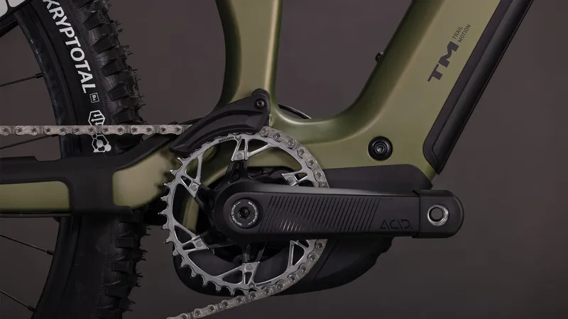 Cube Stereo Hybrid ONE77 HPC TM 800 2026 Electric MTB - Reedgreen/Matrix-4