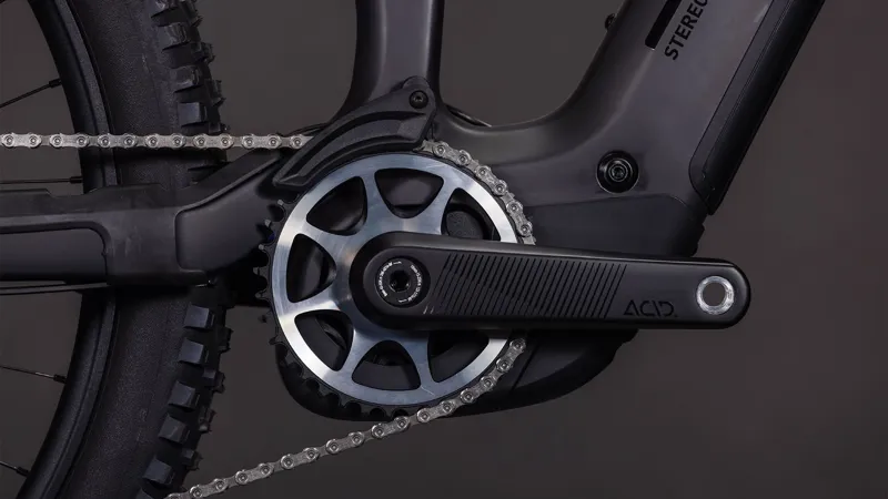 Cube Stereo Hybrid ONE77 HPC AT 800wh 2026 Electric MTB - Carbon/Gold-4