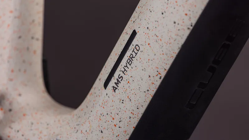 Cube AMS Hybrid ONE77 C:62 Super TM 600X 206 Electric MTB - Reedbeigegrit/Orange-6