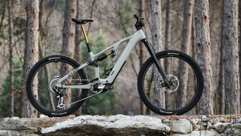 Cube AMS Hybrid ONE77 C:62 Super TM 600X 206 Electric MTB - Reedbeigegrit/Orange-7