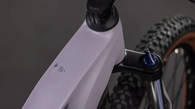 Cube Reaction Hybrid Performance 600 2026 Electric MTB - Plum Grey-1