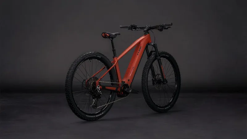 Cube Reaction Hybrid Race 800 2026 Electric Mountain Bike - Amber/Black-1