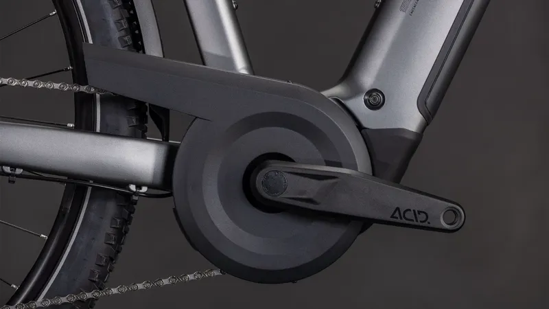 Cube Nuride Hybrid Performance 600 Electric Hybrid Bike - Slab Grey-4