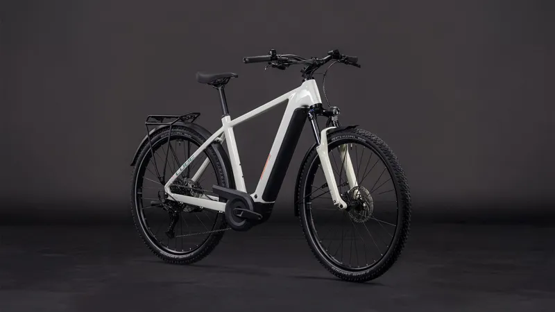 Cube Nuride Hybrid Performance 600wh 2026 Electric Hybrid Bike - Desertstone/Grey-1