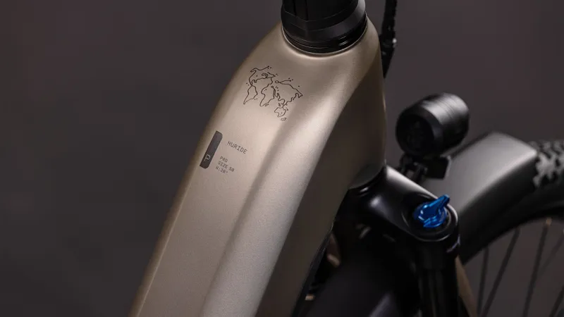 Cube Nuride Hybrid Pro 800 Easy Entry 2026 Electric Hybrid Bike - Flashstone/Chrome-2