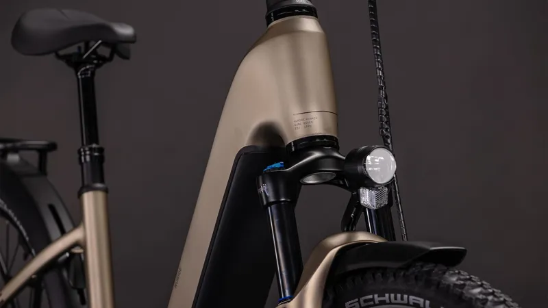 Cube Nuride Hybrid Pro 800 Easy Entry 2026 Electric Hybrid Bike - Flashstone/Chrome-5