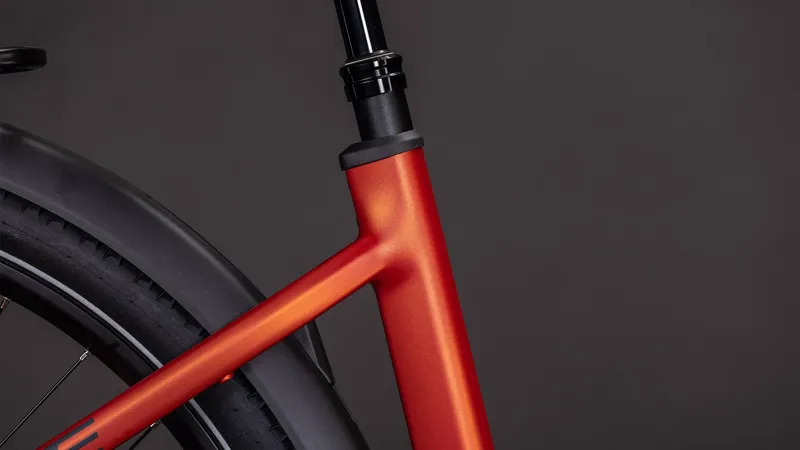 Cube Nuride Hybrid Pro 800 Easy Entry 2026 Electric Hybrid Bike - Chilli/Black-5