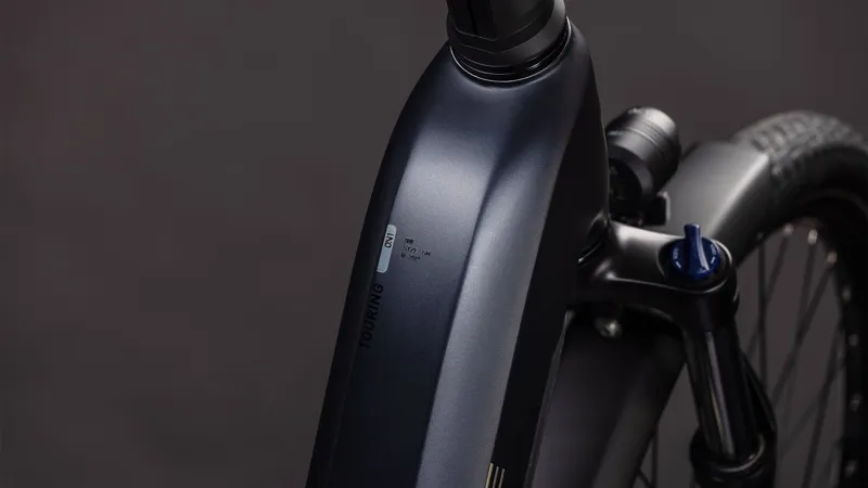 Cube Touring Hybrid One 600 Easy Entry 2026 Electric Hybrid Bike - Coal/Chrome-2