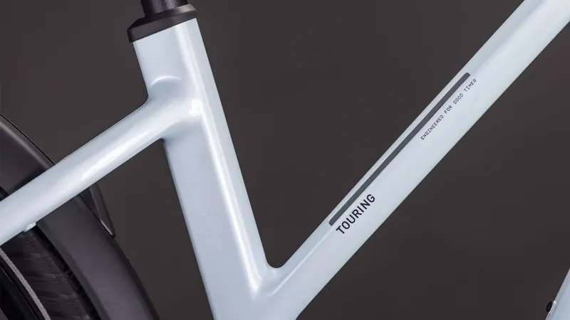 Cube Touring Hybrid ONE 600wh Trapeze 2026 Electric Hybrid Bike - Glacier/Reflex-4