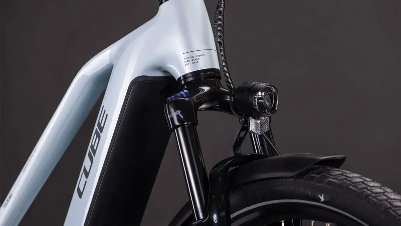 Cube Touring Hybrid ONE 600wh Trapeze 2026 Electric Hybrid Bike - Glacier/Reflex-6