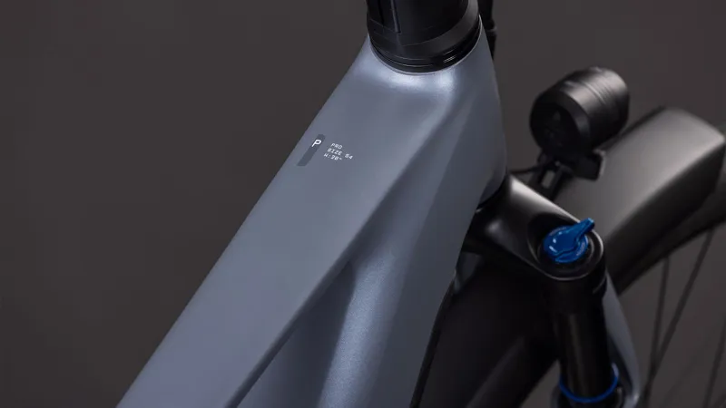 Cube Touring Hybrid Pro 800 2026 Electric Hybrid Bike - Pearlgrey/Grey-2