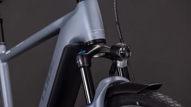 Cube Touring Hybrid Pro 800 2026 Electric Hybrid Bike - Pearlgrey/Grey-6