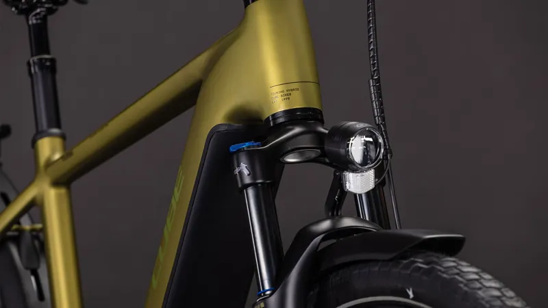 Cube Touring Hybrid Pro 800 2026 Electric Hybrid Bike - Goldenlime/Black-6