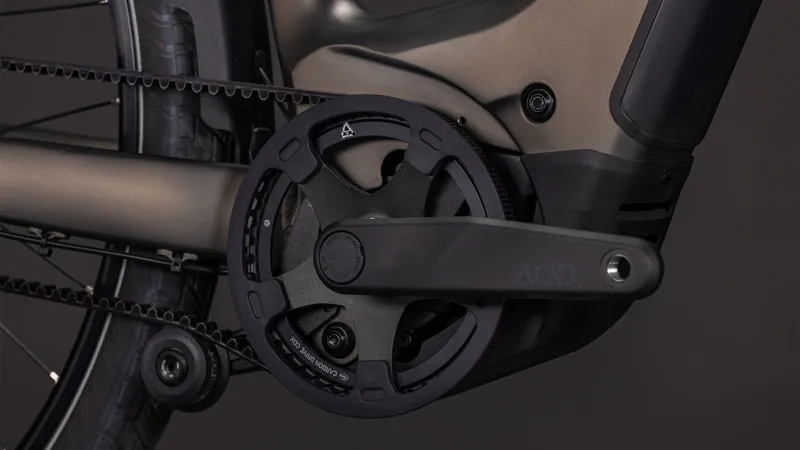 Cube Touring Hybrid Comfort SLX 800wh Easy Entry 2026 Electric Hybrid Bike - Charcoal/Chrome-4