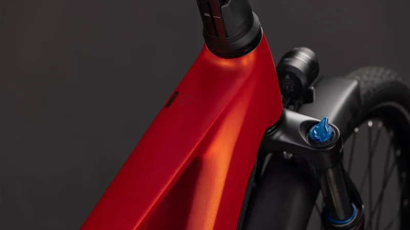 Cube Touring Hybrid Comfort SLX 800wh 2026 Electric Hybrid Bike - Chilli/Chrome-2