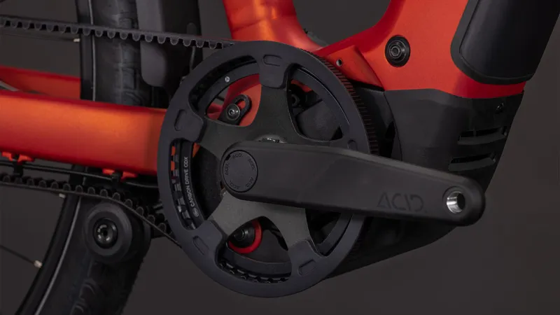 Cube Touring Hybrid Comfort SLX 800wh 2026 Electric Hybrid Bike - Chilli/Chrome-4