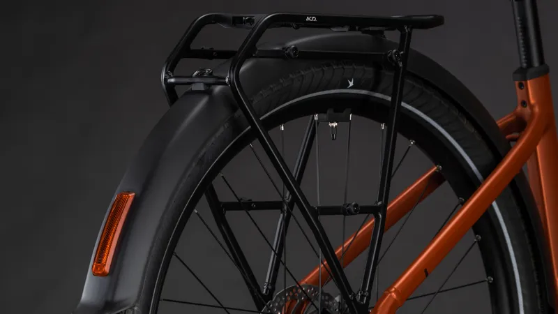 Cube Touring Hybrid Comfort SLX 800wh Easy Entry 2026 Electric Hybrid Bike - Chilli/Chrome-5