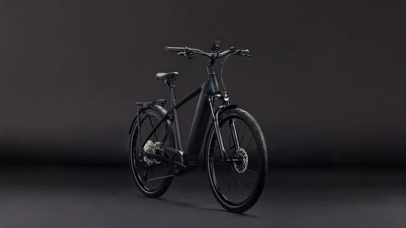 Cube Kathmandu Hybrid Pro 800wh 2026 Electric Hybrid Bike  - Coal/Black-1