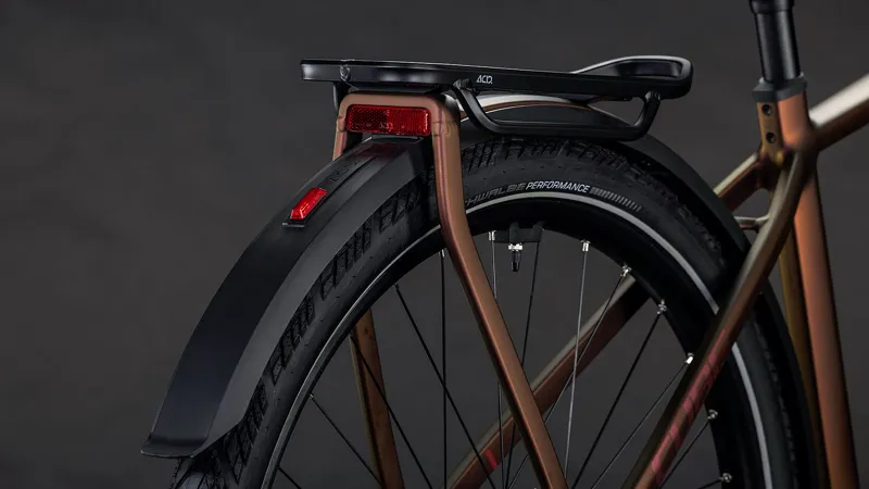 Cube Kathmandu Hybrid Pro 800wh 2026 Electric Hybrid Bike  - Sunglow/Chrome-5