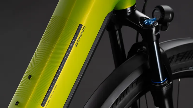 Cube Kathmandu Hybrid Pro 800wh Easy Entry 2026 Electric Hybrid Bike - Lizard/Black-3