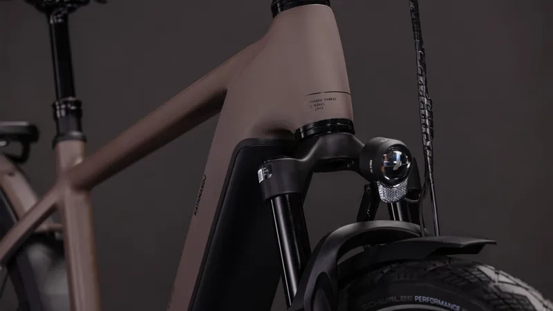 Cube Kathmandu Hybrid EXC 800wh 2026 Electric Hybrid Bike - Cedar/Chrome-6