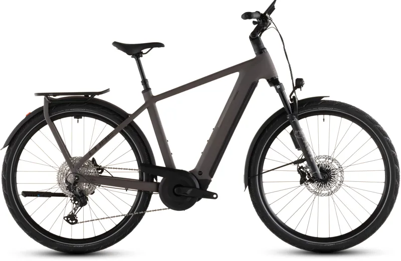 Cube Kathmandu Hybrid EXC 800wh 2026 Electric Hybrid Bike - Cedar/Chrome