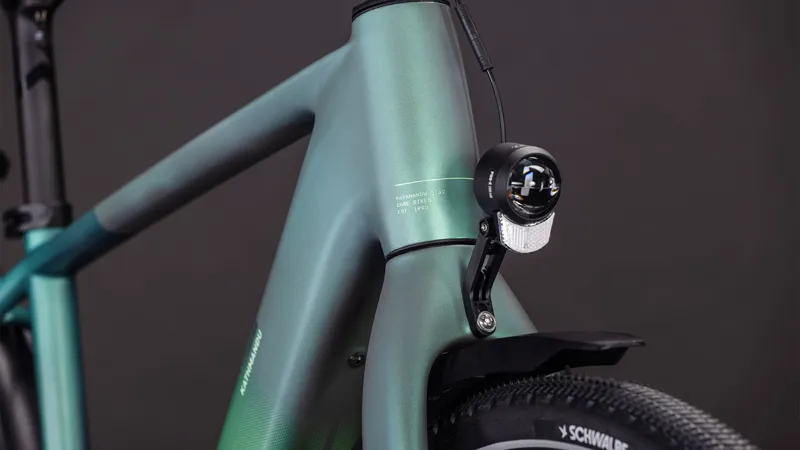 Cube Kathmandu Hybrid C:62 SLT 400X 2026 Electric Hybrid Bike - Seafoam/Chrome-5