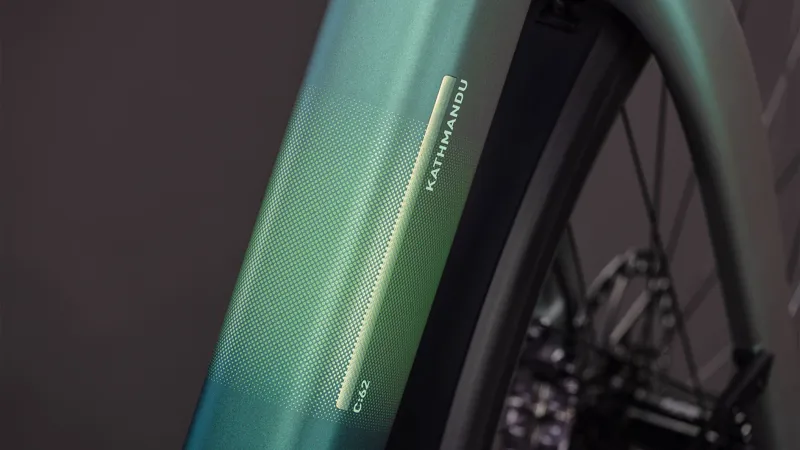 CubeKathmandu Hybrid C:62 SLT 400X Easy Entry 2026 Electric Hybrid Bike - Seafoam/Chrome-3