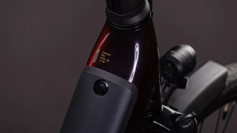 Cube Supreme Hybrid Comfort PRO 600wh 2026 Electric Hybrid Bike - Solareclipse/Gold-2