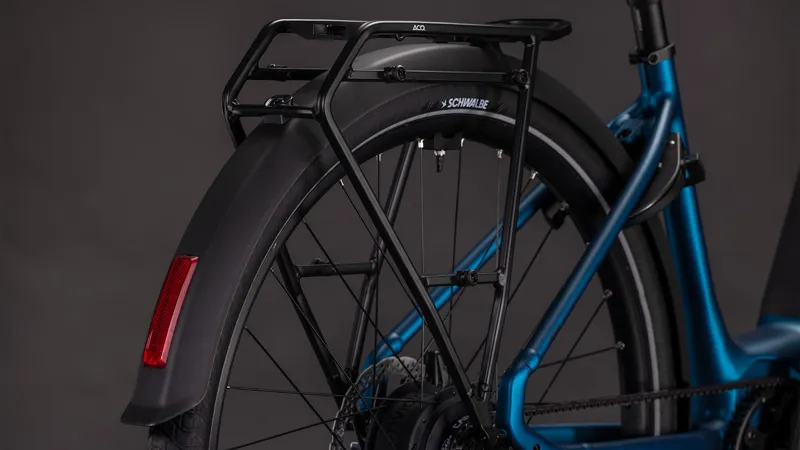 Cube Supreme Hybrid Deluxe PRO 600wh 2026 Electric Hybrid Bike - Electricblue/Chrome-4