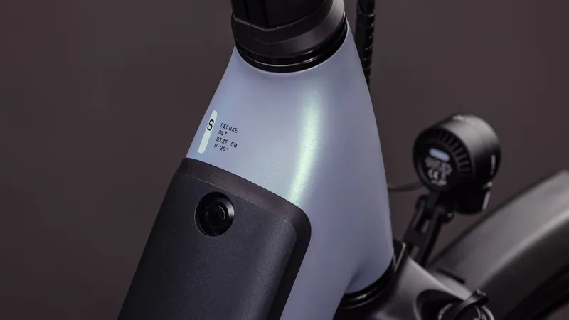 Cube Supreme Hybrid Deluxe SLX 600wh 2026 Electric Hybrid Bike - Seagrey/Black-2