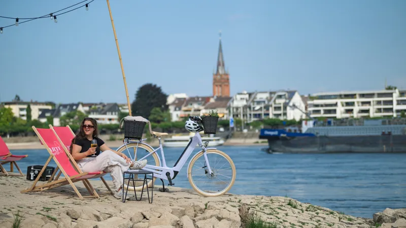 Cube Aruba Hybrid 600wh 2026 Electric Hybrid Bike - Blueblossom/Creme-5