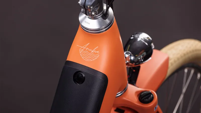 Cube Aruba Hybrid 600wh 2026 Electric Hybrid Bike - Papaya/Creme-1