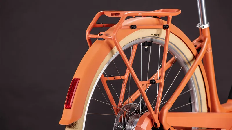 Cube Aruba Hybrid 600wh 2026 Electric Hybrid Bike - Papaya/Creme-2