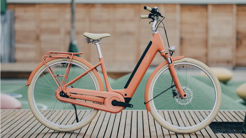 Cube Aruba Hybrid 600wh 2026 Electric Hybrid Bike - Papaya/Creme-6